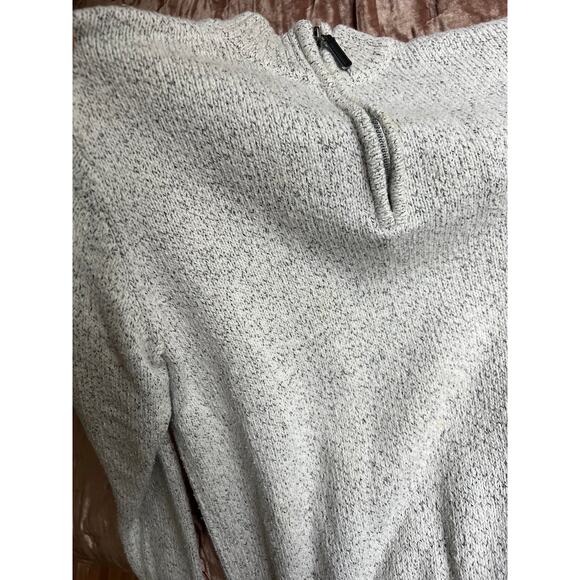 Chaps Thick Knit Cotton Quarter Zip - Picture 3 of 9